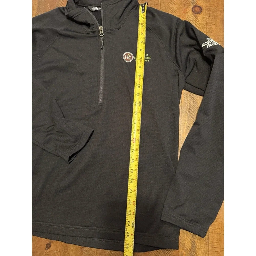 The North Face Mens Large Black FUTUREFLEECE Pullover Jacket  HC Logo